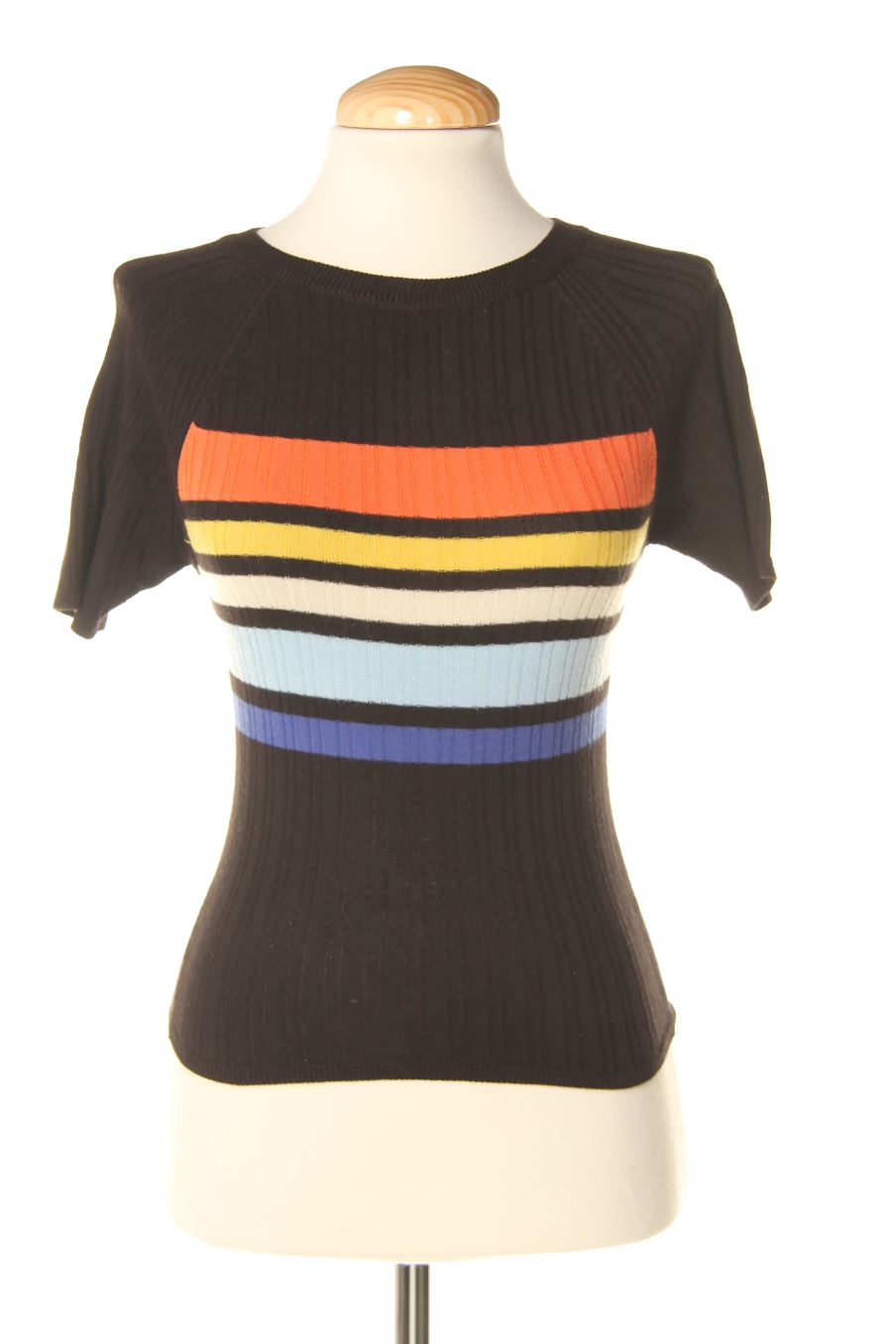 T-shirt H&M de la taille XS, de couleur rayures