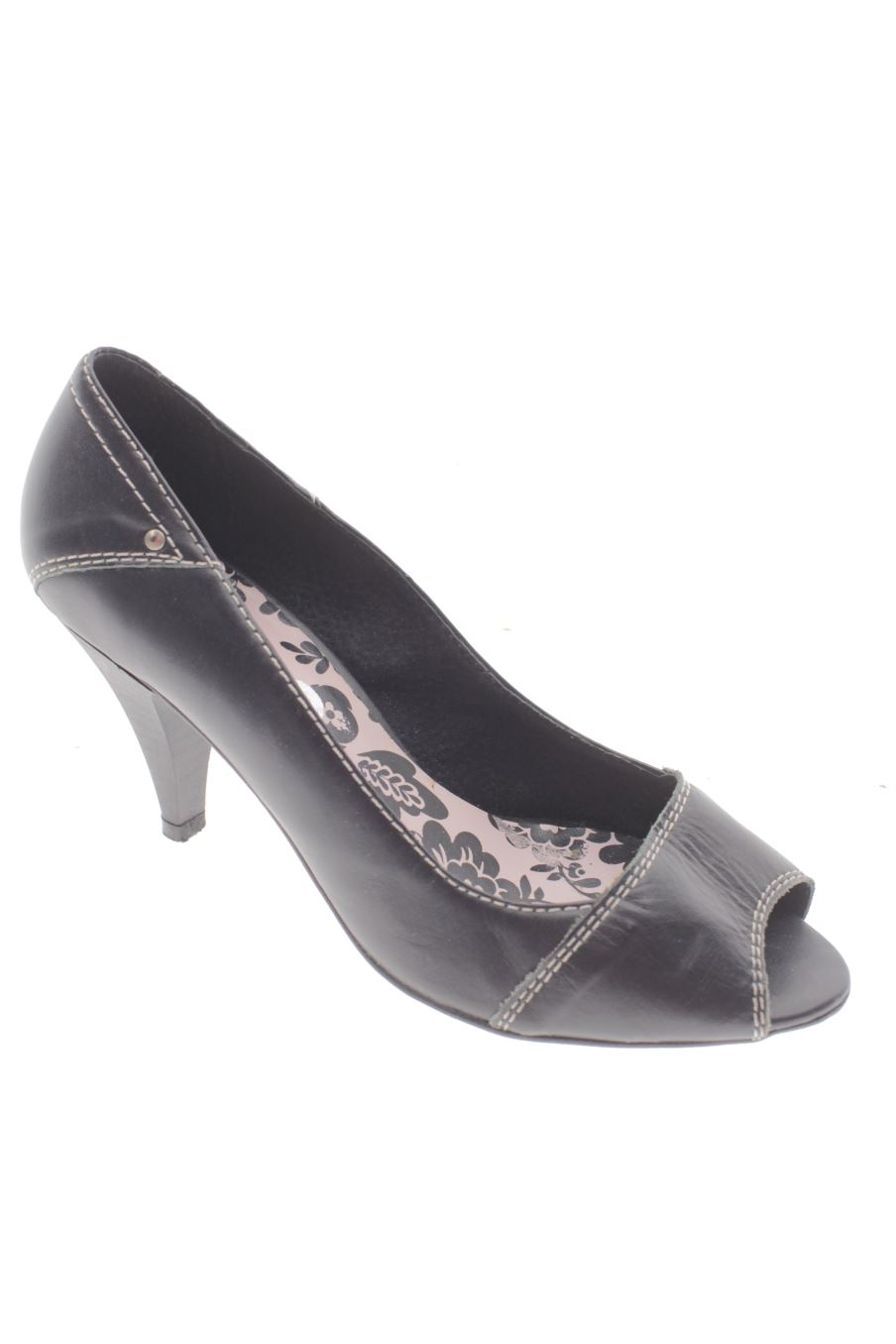 Zapatos de tacon de Chio de la talla 37, de color negro de