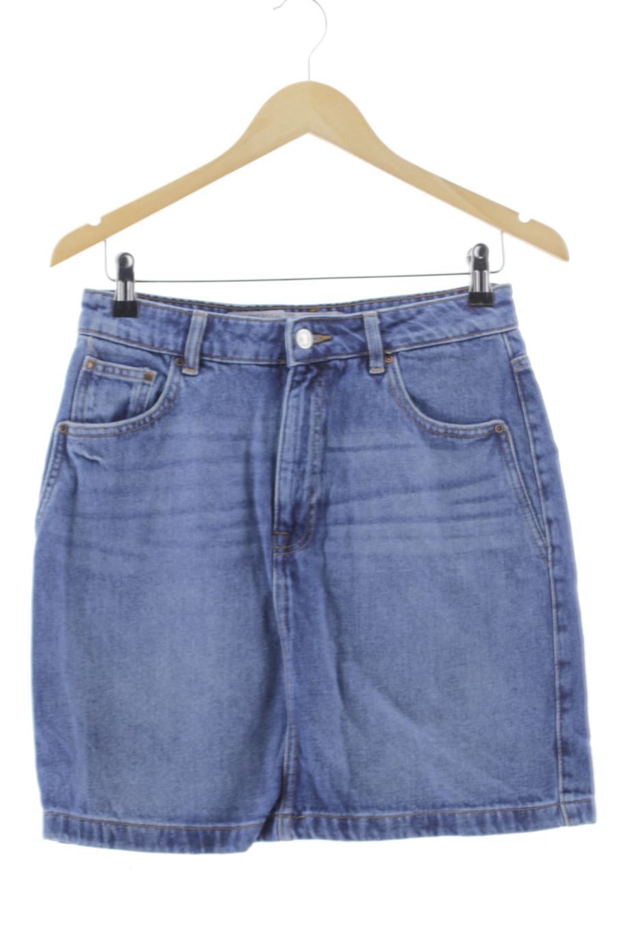 Jupe Reserved de la taille 38, de couleur bleu de denim