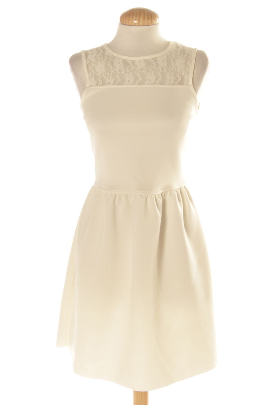 Robe casual Green coast de la taille S, de couleur beige