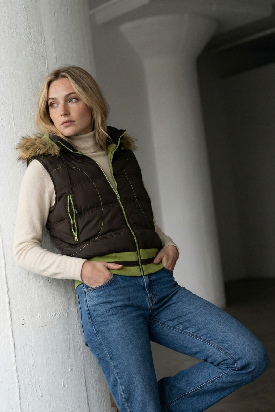 Veste sans manches Ada gatti de la taille S, de couleur imprimés