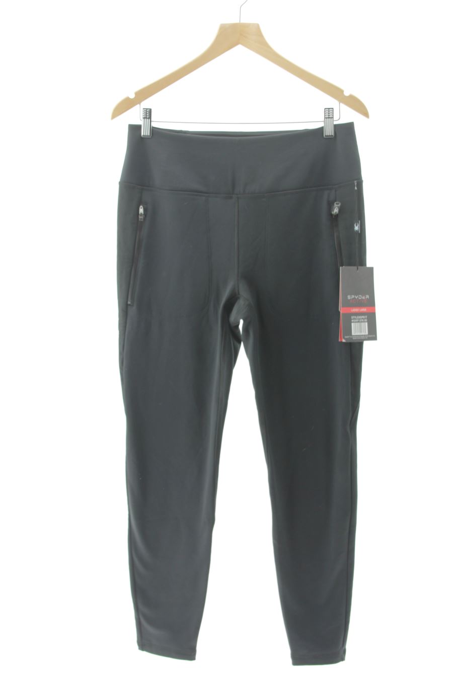 Pantaloni casual de Spyder de la talla L, de color nero