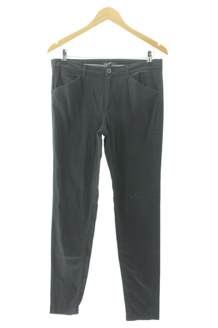 Pantalon Mango de la taille 40, de couleur noir