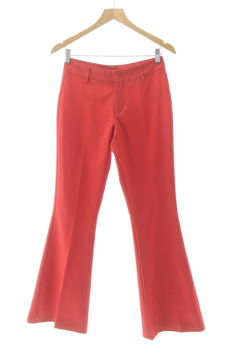 Pantaloni de Rafia de la talla 34, de color rosso