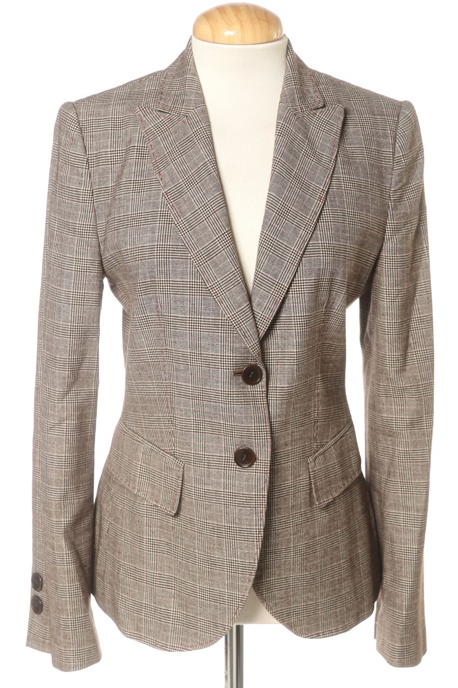 Blazer de Miguel de luna de la talla 38, de color cuadros
