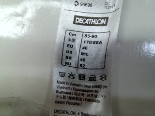 Pantalones cortos de Decathlon de la talla 46