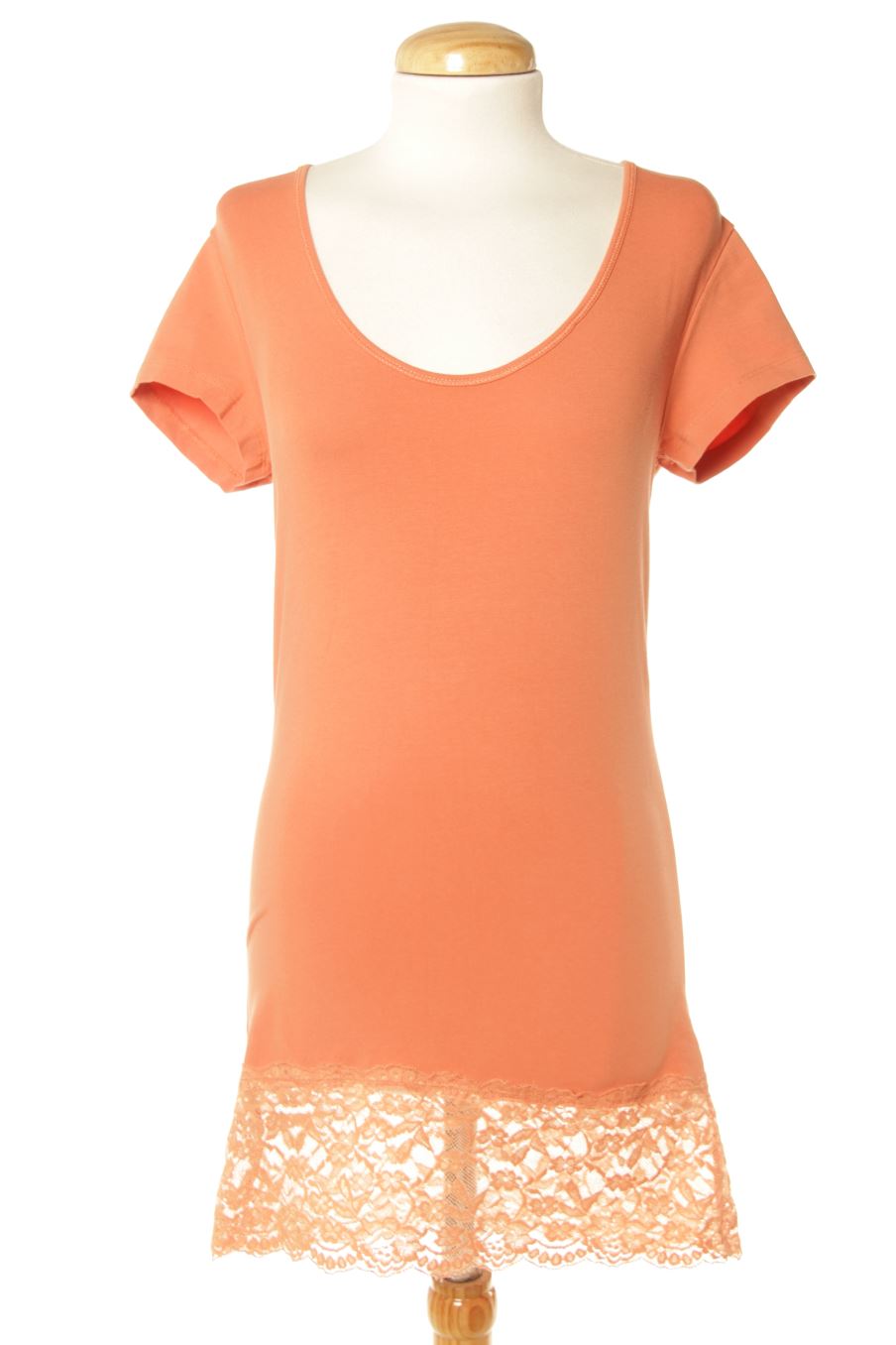 T-Shirt von Only Größe L, Farbe Koralle, für