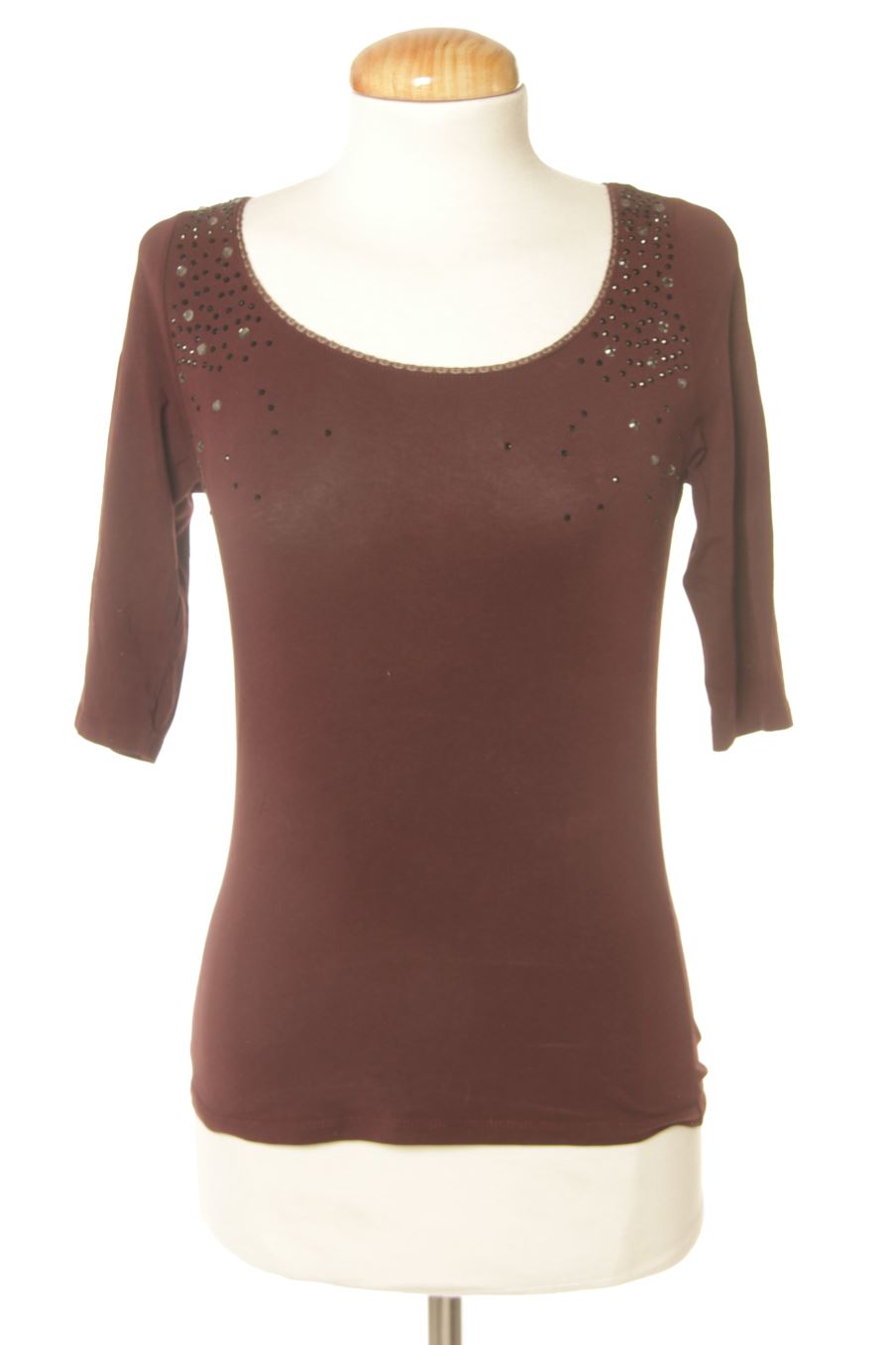 T-shirt à manches longues Armand Ventilo de la taille XS, de couleur marron