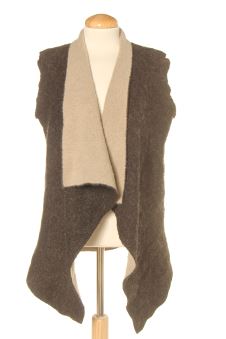 Chaleco de tela M Zara