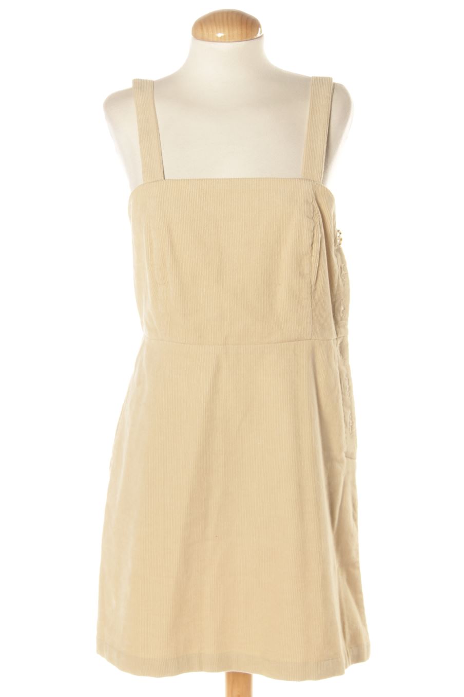 Robe casual Mango de la taille S, de couleur beige