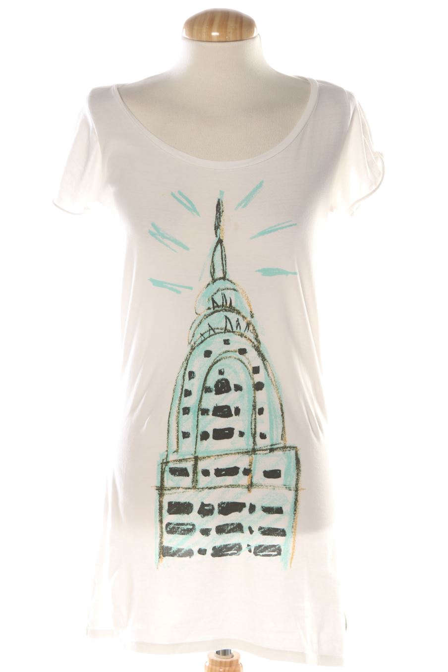 T-shirt Maison Scotch de la taille S, de couleur blanc
