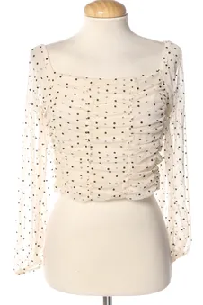 Blusa de manga larga M Bershka, foto 1 de 2