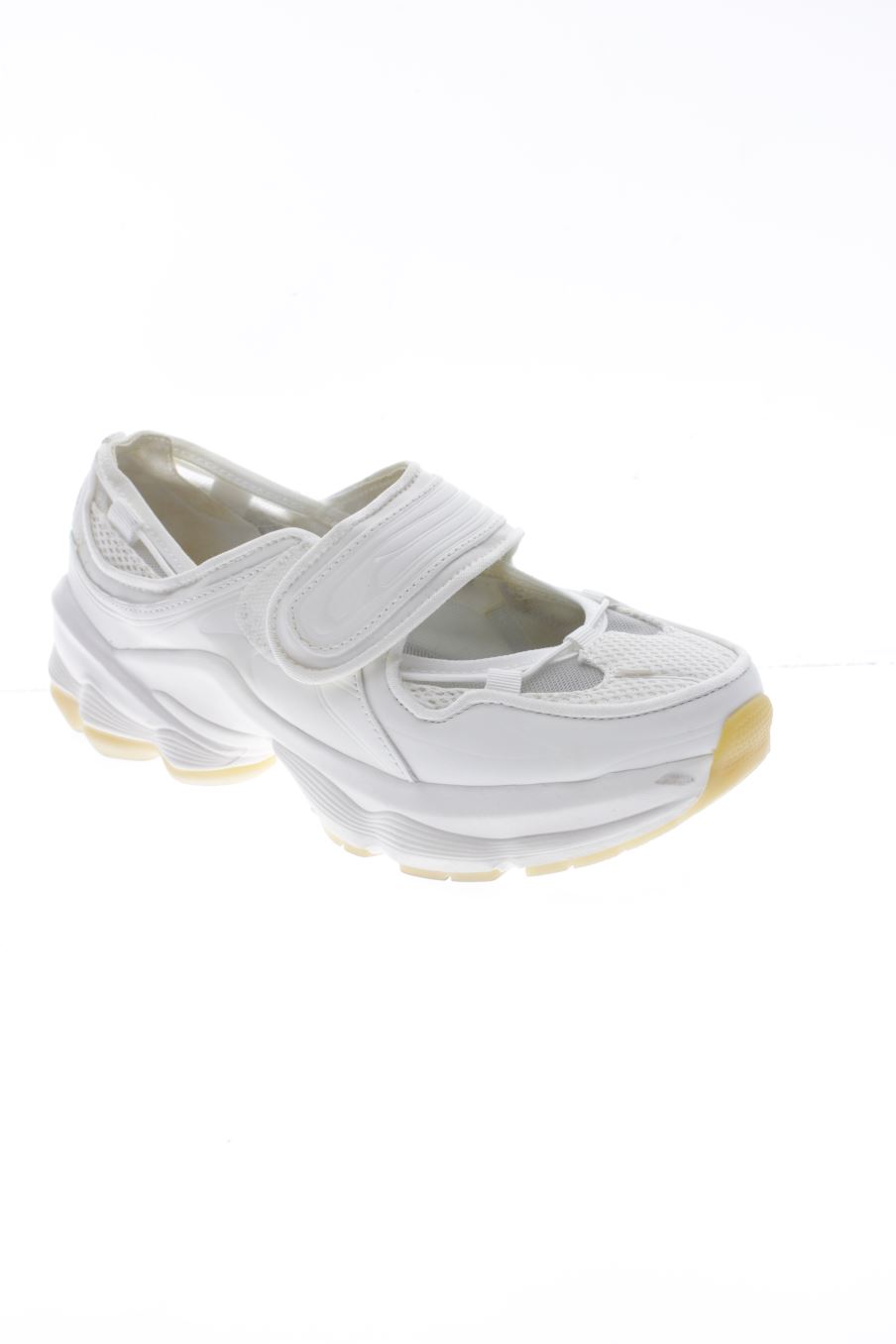 Deportivos de Bershka de la talla 38, de color bianco