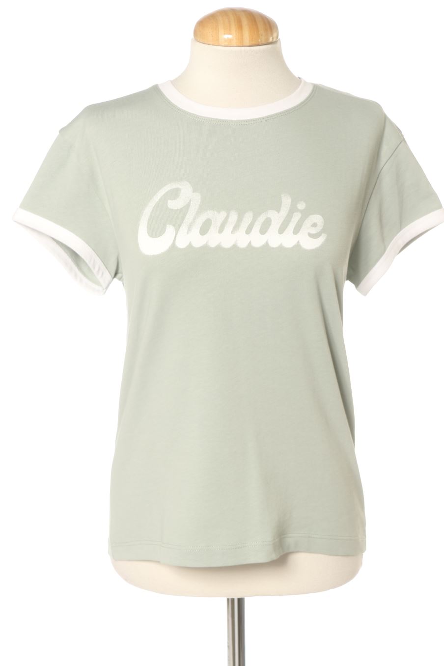 T-Shirt von Claudie Pierlot Größe M, Farbe Grün, für