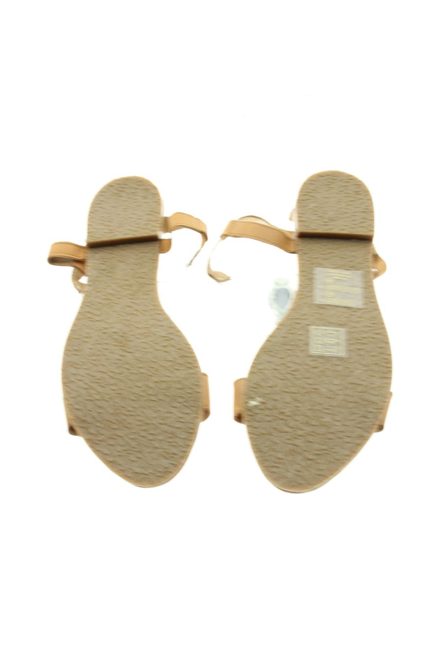 Sandalias planas de softgrey de la talla 39, de color marrón de