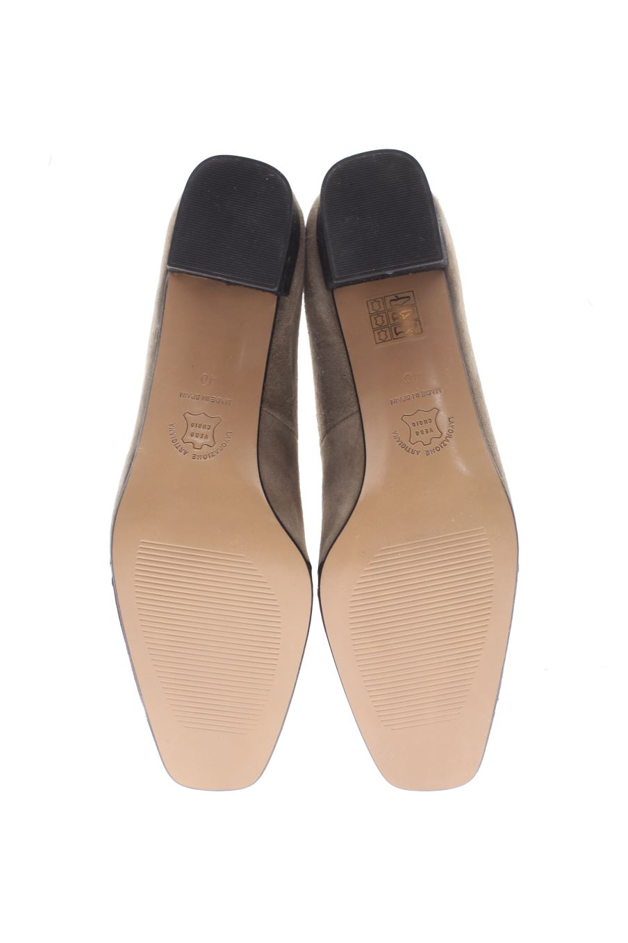Zapatos de tacon de ANTONIO PARRIEGO de la talla 40, de color marrón de