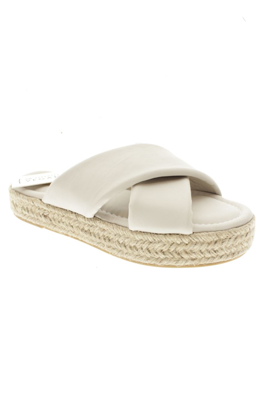 Sandalias planas de Xti de la talla 38, de color beige de