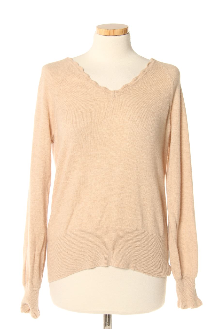 Pull Naf Naf de la taille M, de couleur beige