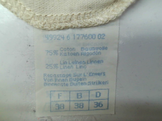 Shorts Pimkie de la taille 38, de couleur beige