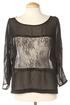 Blusa a maniche lunghe M Mango, foto 1 di 2