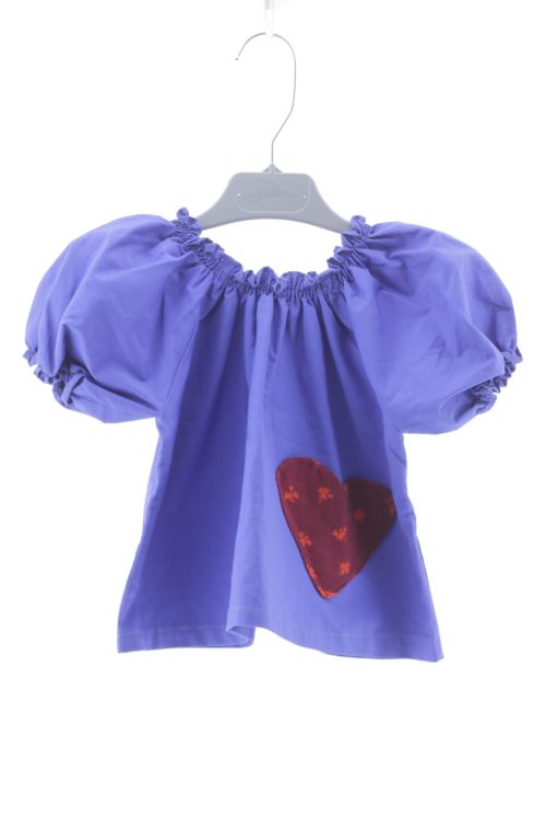 Blusa a maniche corte