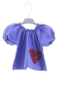 Blouse à manches courtes 4 ans Lola for kids