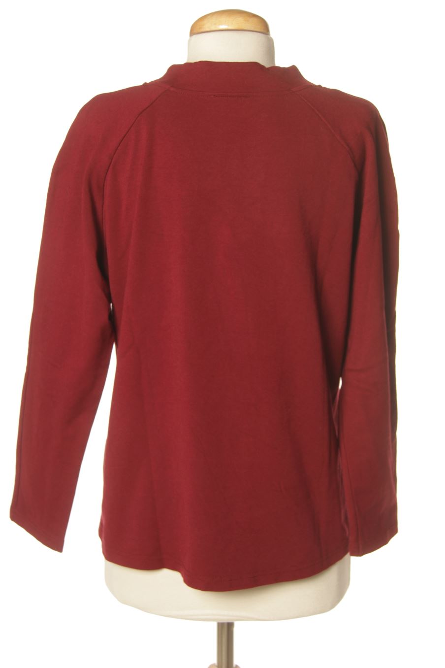 Sudadera de OFY de la talla 46, de color burdeos