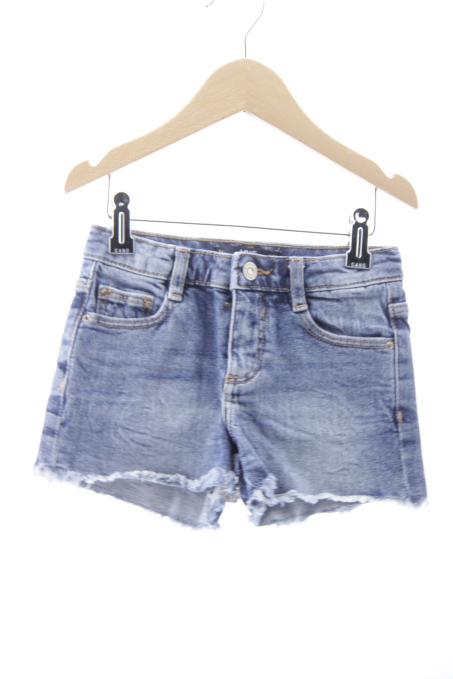 Short en jean Mango de la taille 6 ans de denim de seconde main