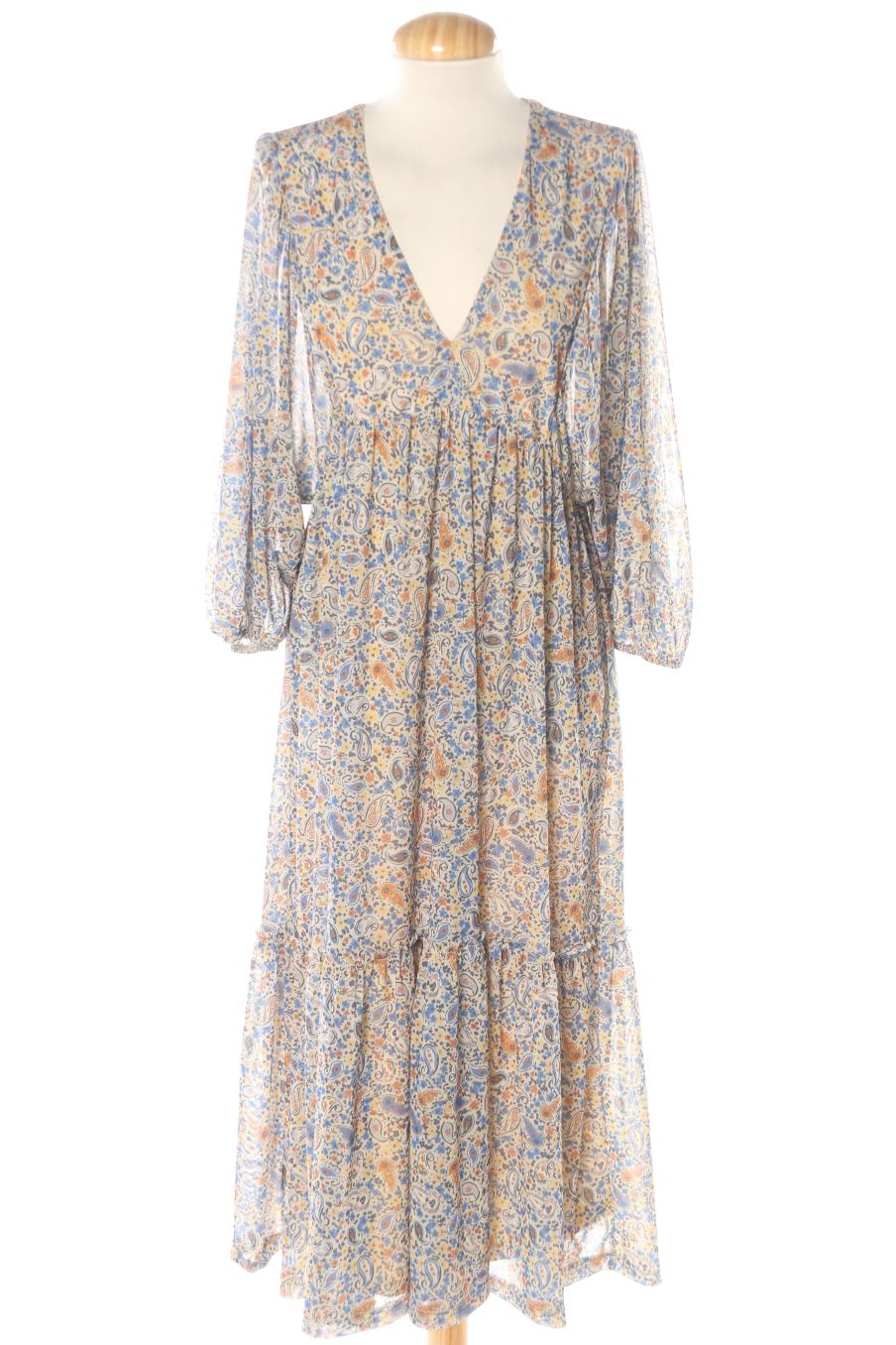 Robe casual Pull & Bear de la taille M, de couleur imprimés