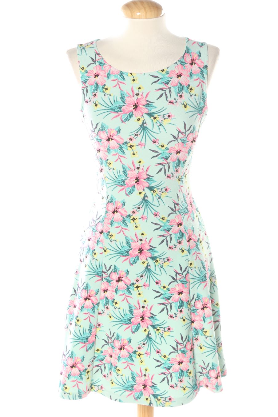 Einfaches Kleid von H&M Größe 36, Farbe Geblümt, für