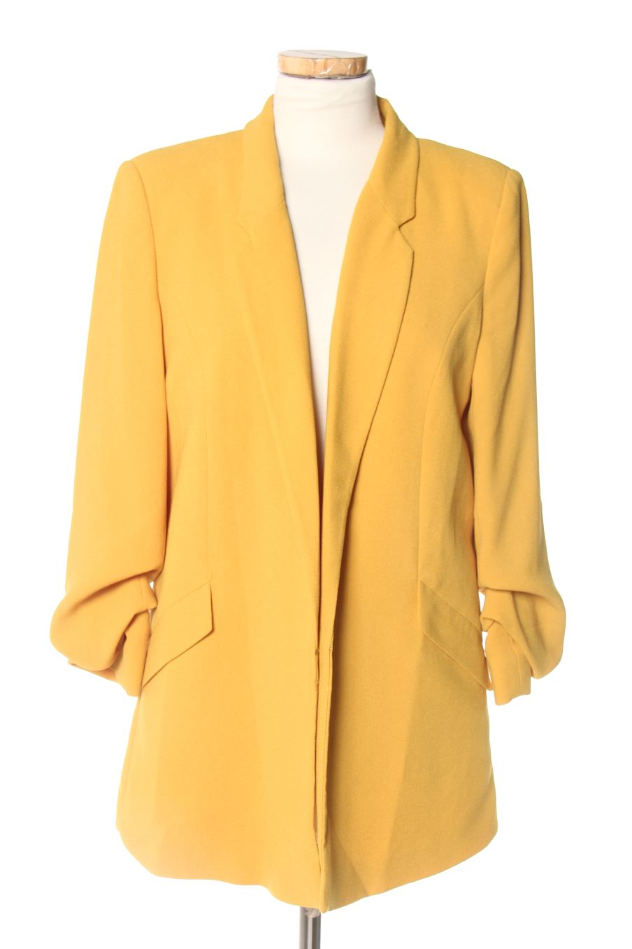 Blazer Naf Naf de la taille 38, de couleur moutarde