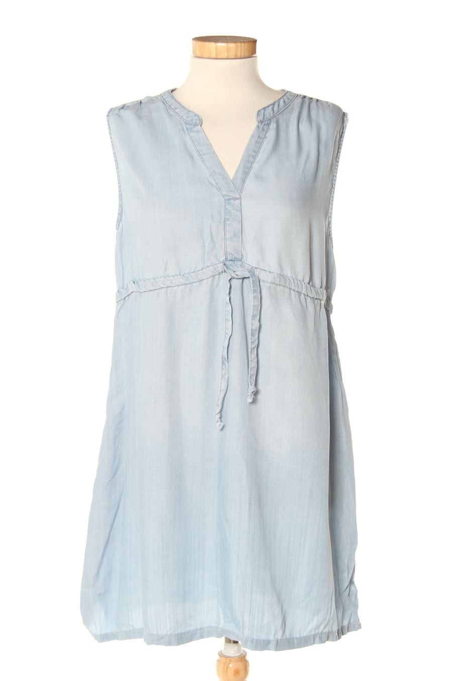 Vestido casual de H&M Premama de la talla S, de color azul de ropa vaquera de premamá