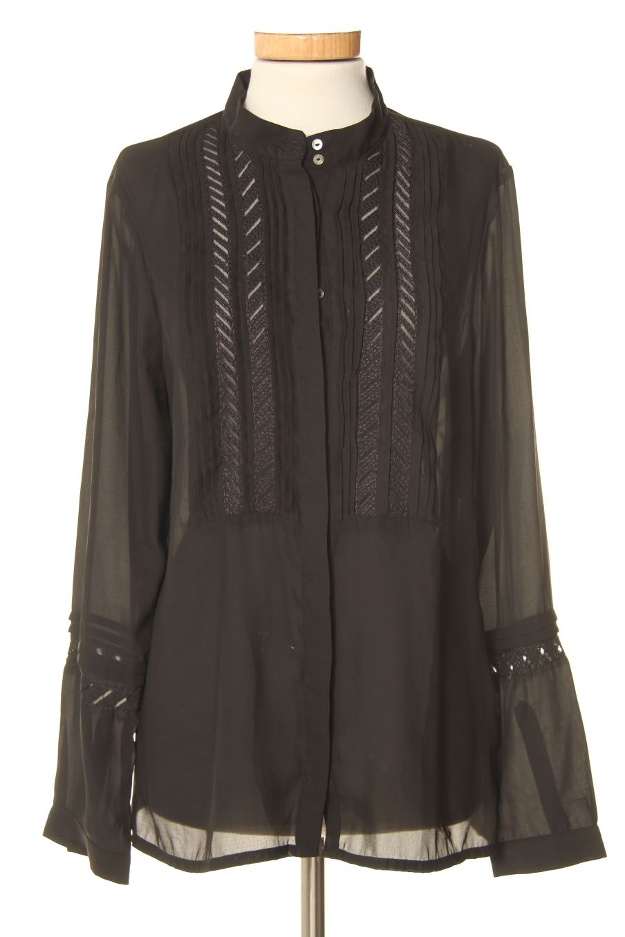 Chemise H&M de la taille 42, de couleur noir