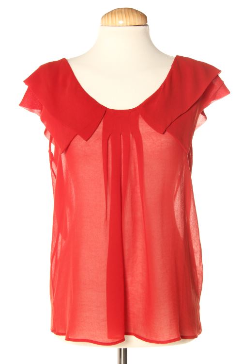 Blusa de manga corta