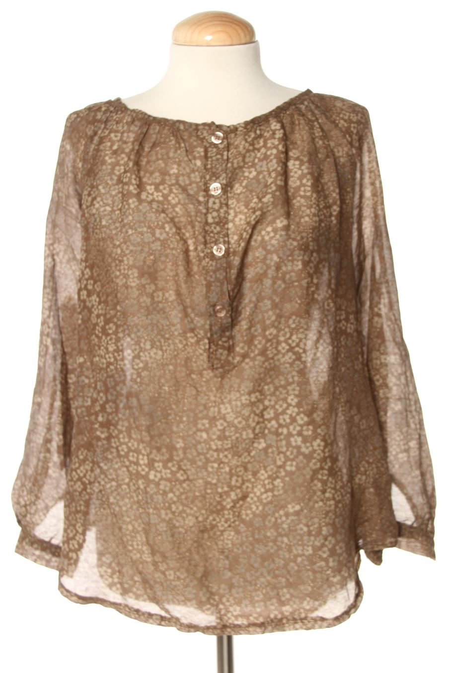Blouse à manches longues Made in italy de la taille L, de couleur fleurs
