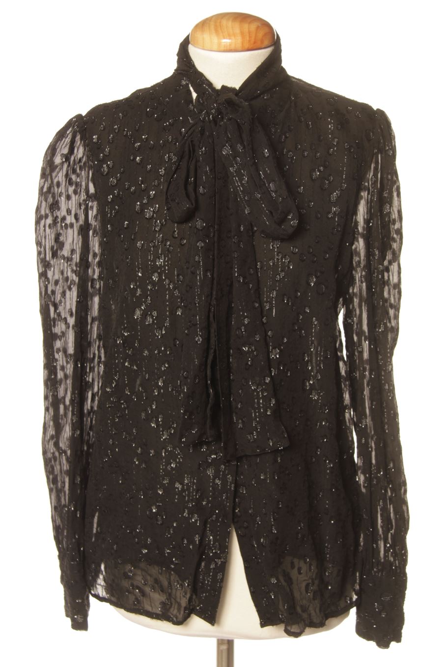 Camisa de Mirto de la talla 42, de color negro