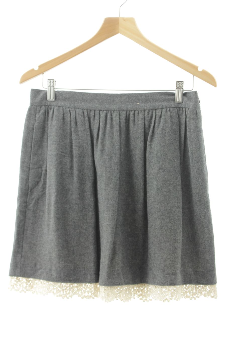 Falda de Hoss Intropia de la talla 38, de color gris