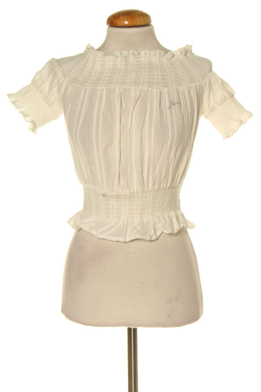Top Guess de la taille M, de couleur blanc