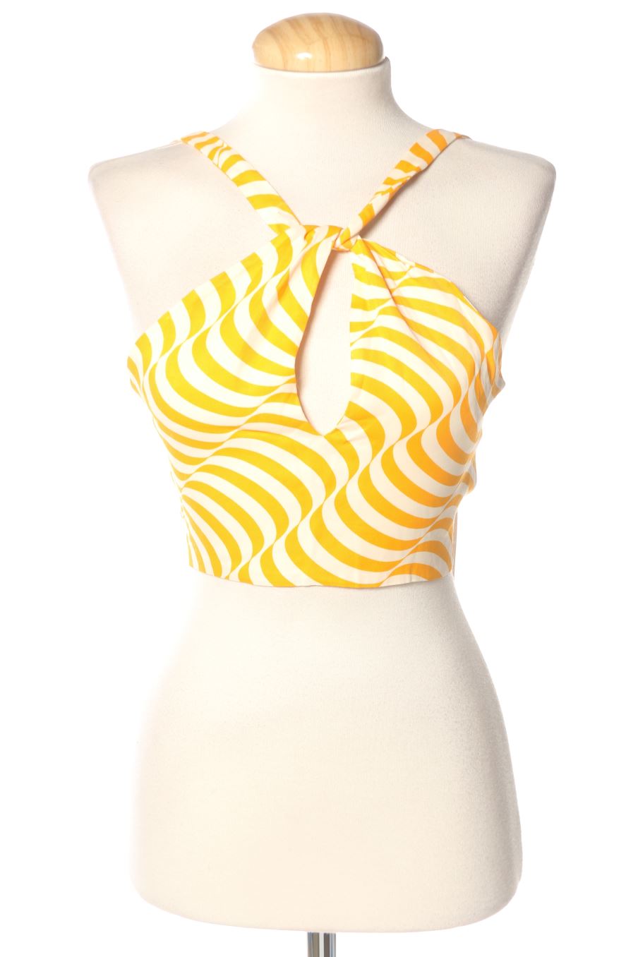 Top de Zara de la talla XS, de color naranja