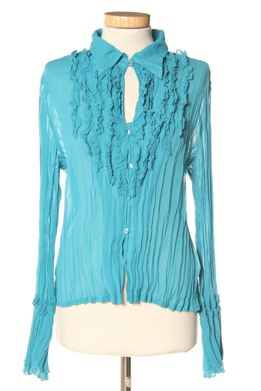 Hemd von Un1deux2trois3 Größe 46, Farbe Türkis, für