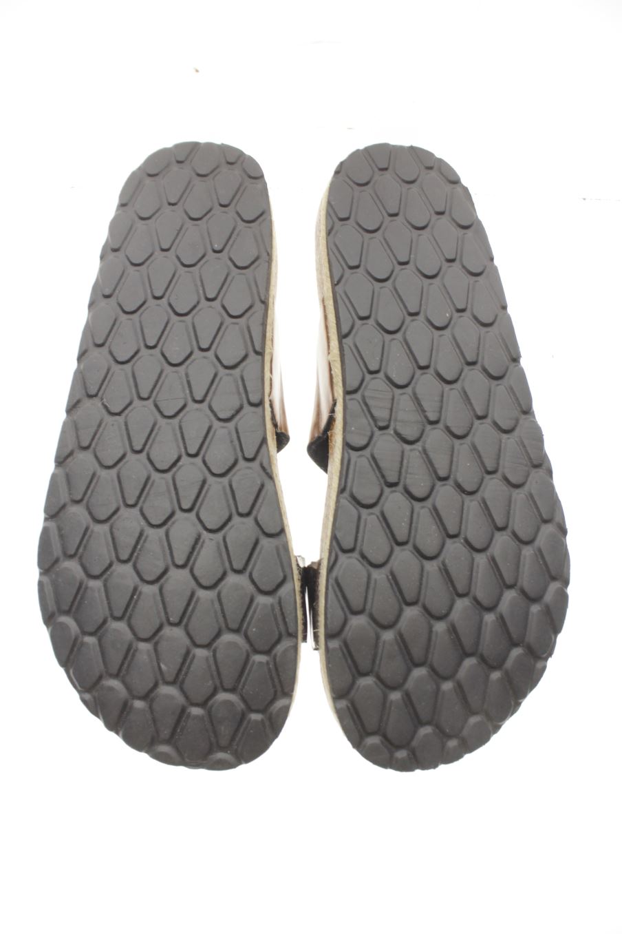 Sandalias planas de Camprella de la talla 38, de color marrón de