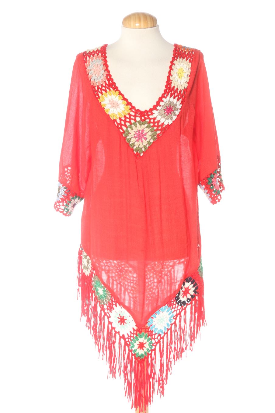 Blouse à manches longues PERCENTIL de la taille L, de couleur rouge