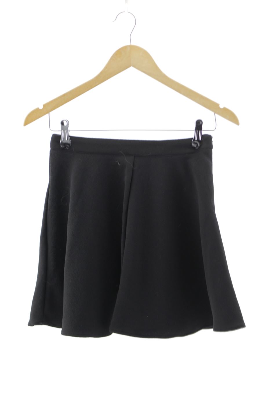Falda de PERCENTIL de la talla 34, de color negro