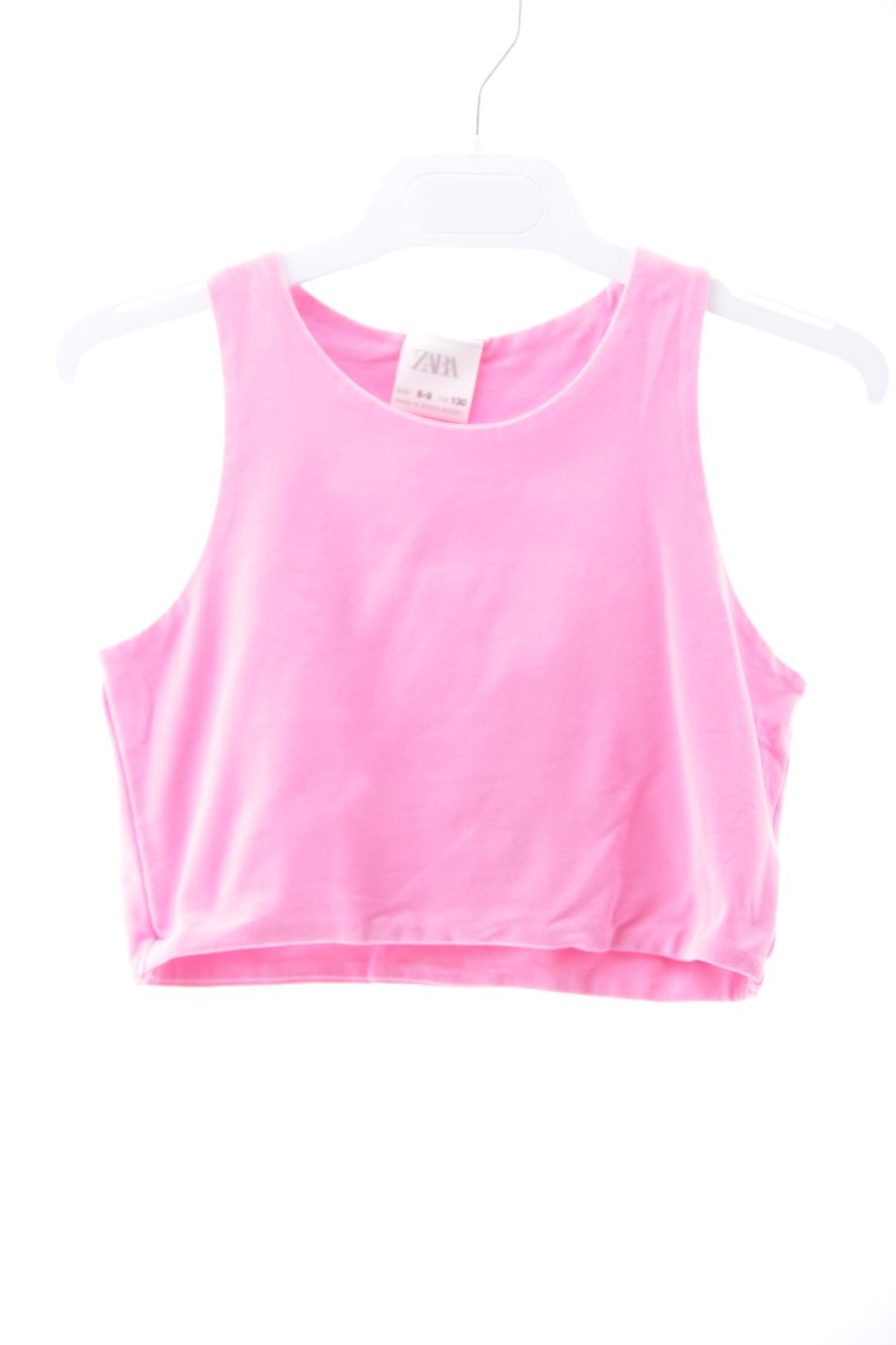 Camiseta sin mangas de Zara de la talla 8 años de segunda mano