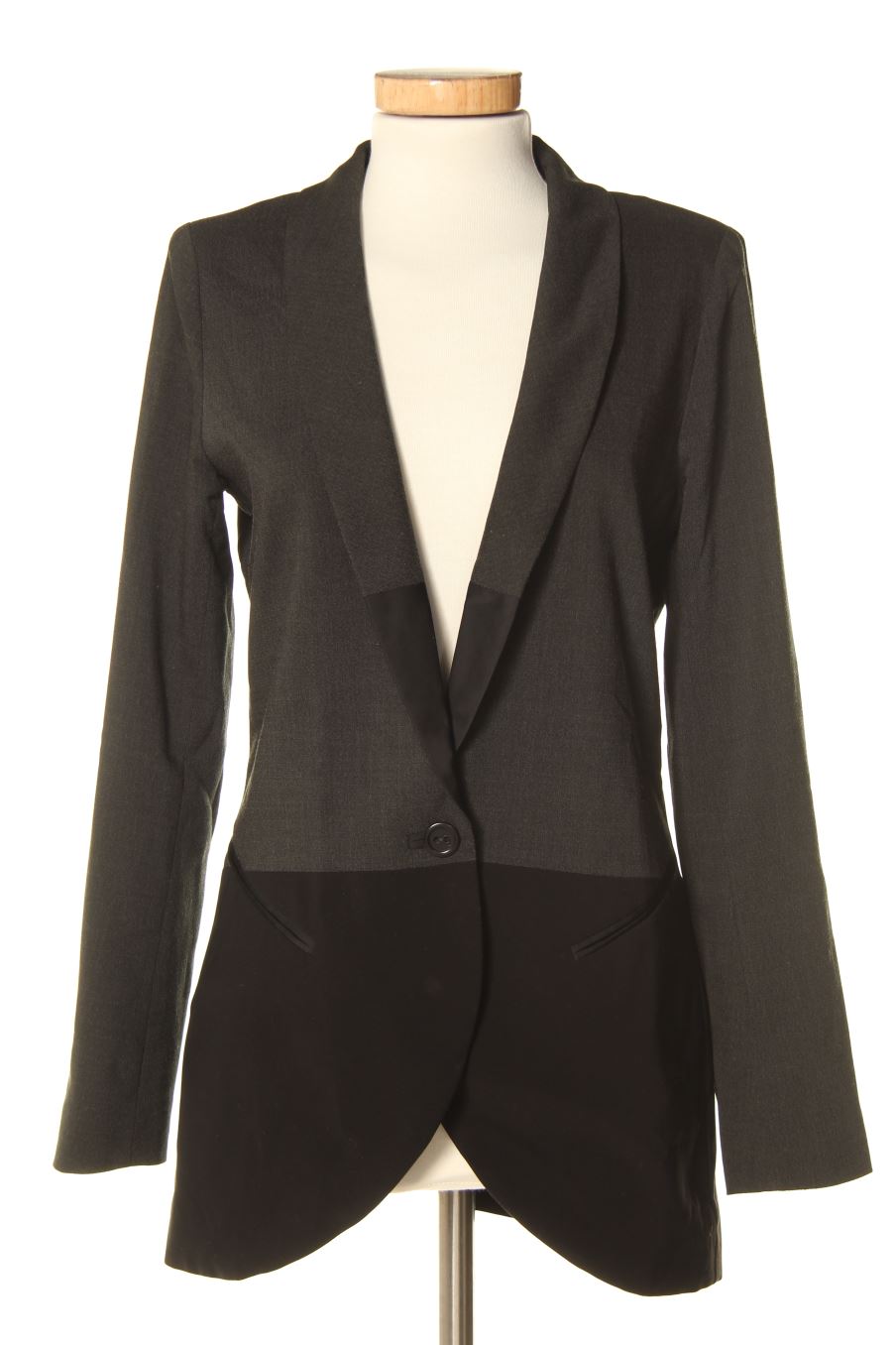 Blazer Cotelac de la taille XS, de couleur gris