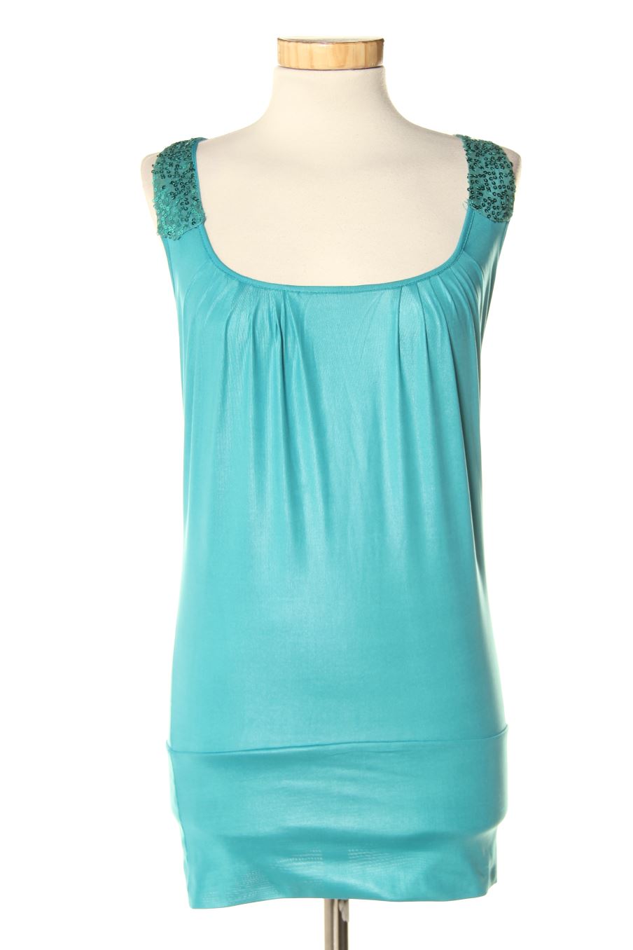 Débardeur Madonna de la taille XS, de couleur vert
