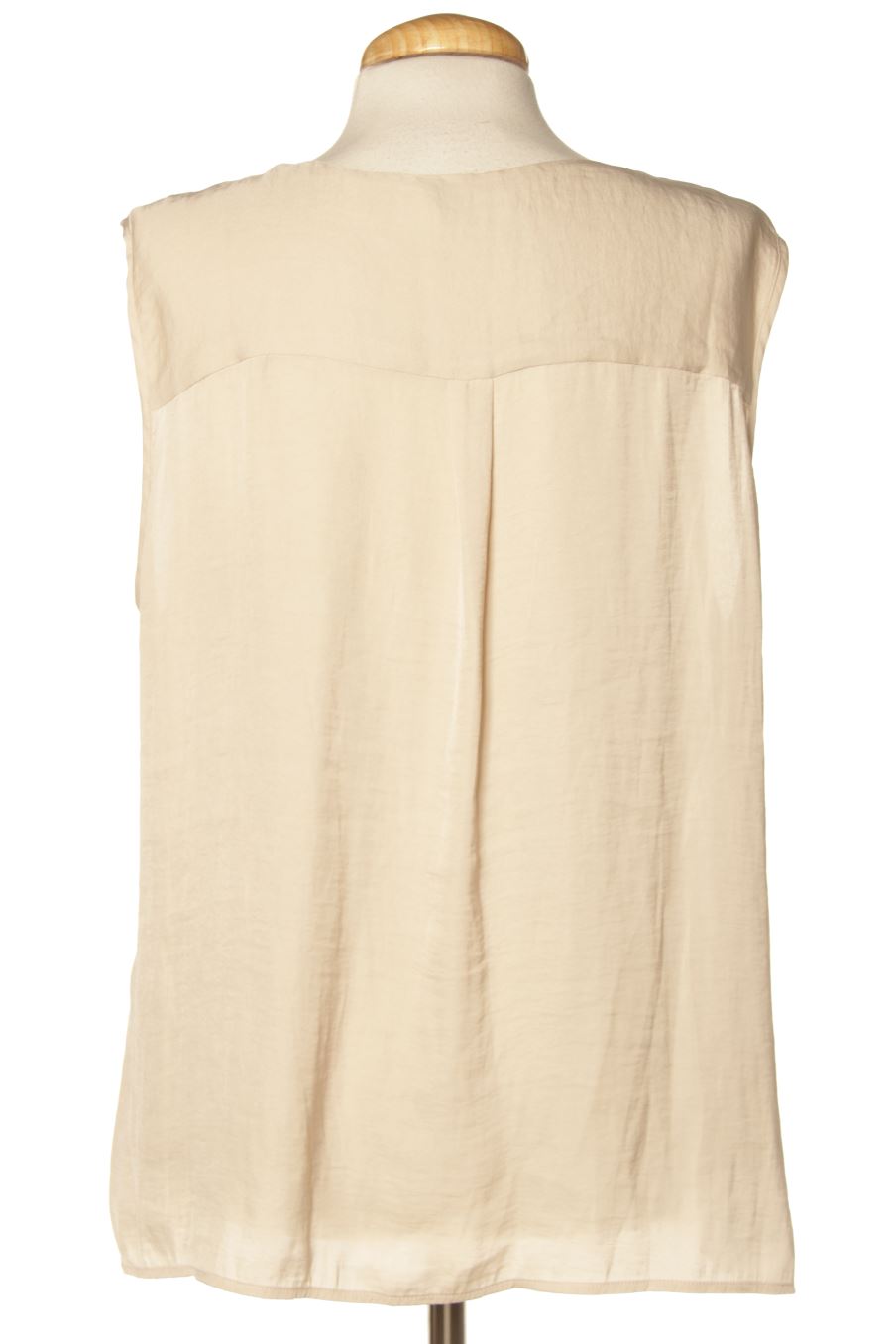 Blouse à manches courtes Sfera de la taille L, de couleur beige