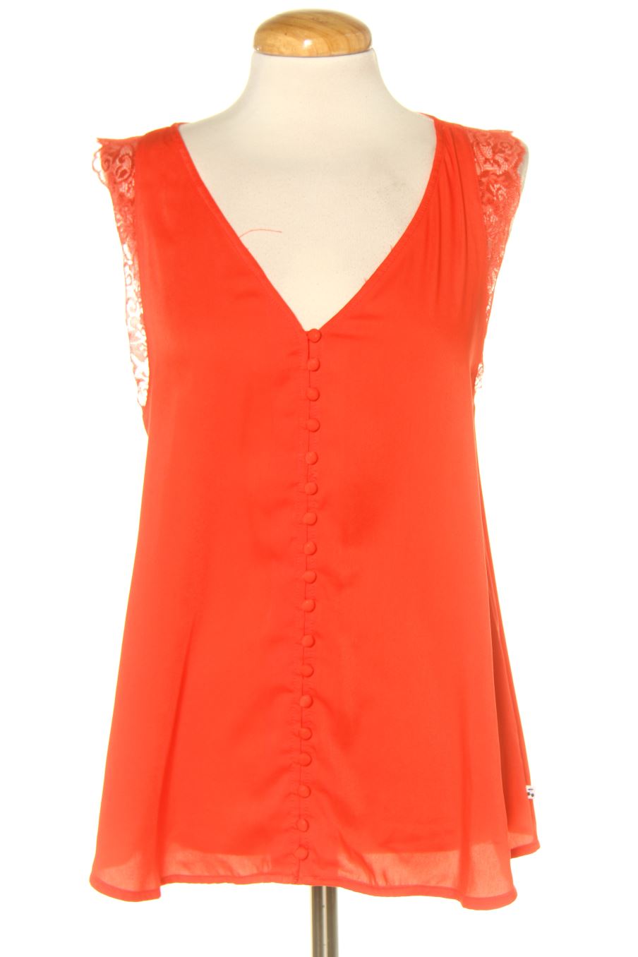 Top de Le temps des cerises de la talla S, de color rojo
