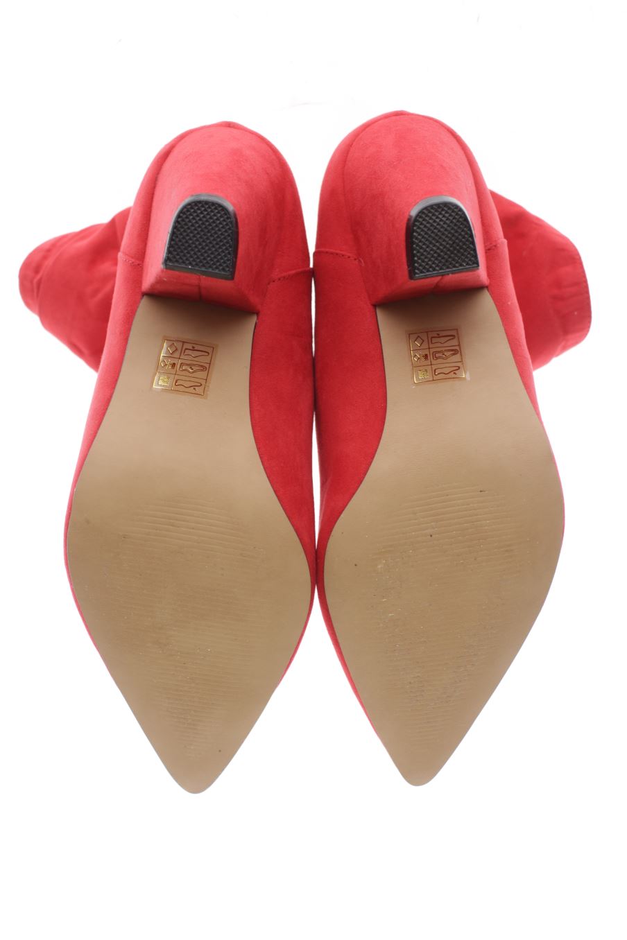 Botines de ASOS de la talla 37, de color rojo de