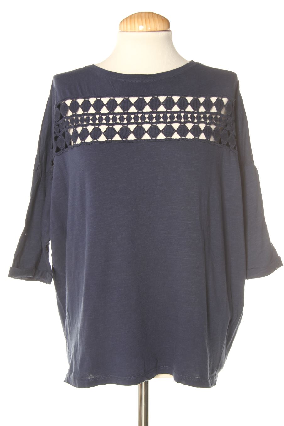 T-Shirt von Trafaluc Größe S, Farbe Marineblau, für